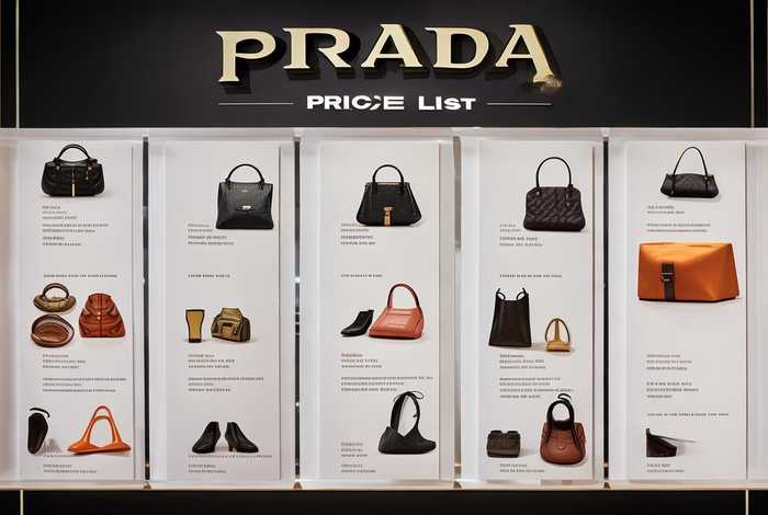 普拉达价格一览表（普拉达价格一览表图片）