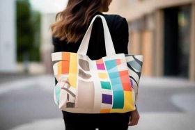 女士帆布包潮流斜挎包，女士帆布包潮流斜挎包图片