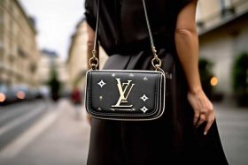 女士lv斜挎包；lv女士斜挎包经典款