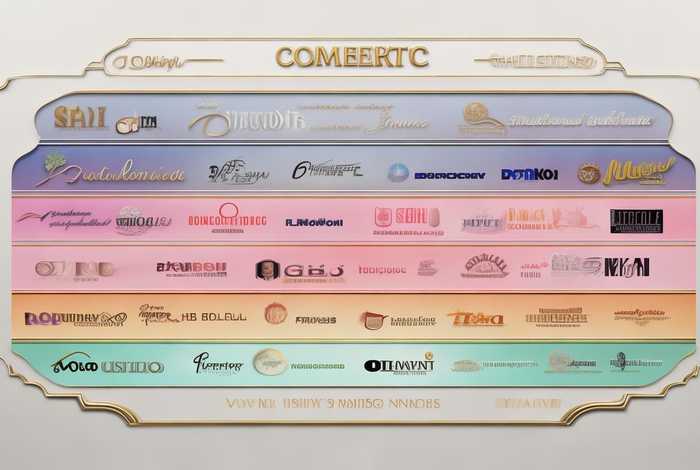 化妆品品牌档次排名图 化妆品品牌档次排名图片