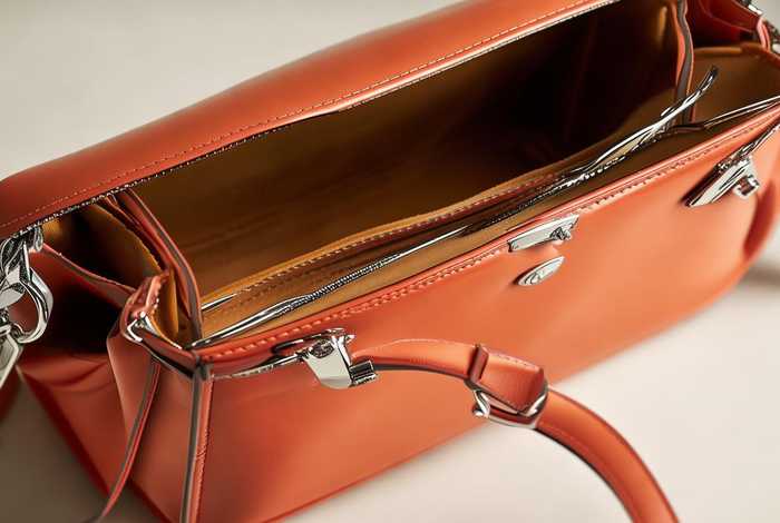 开合包包手提包；手提包展开图