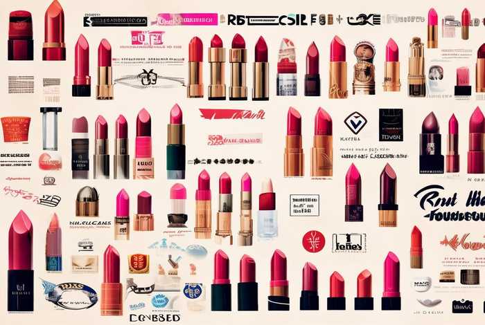 口红品牌标志logo大全图；口红品牌标志logo大全图片