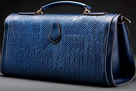 男士手包奢侈品蓝色线和皮编织、男士手包奢侈品蓝色线和皮编织的区别