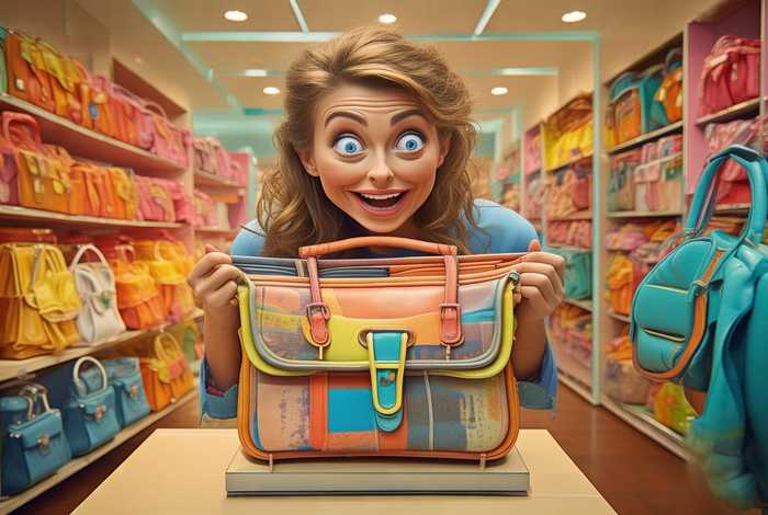 女人买包的图片搞笑；女人买包的图片搞笑大全