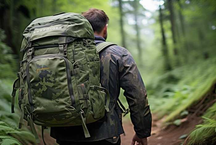 男士双肩背包探路者 探路者户外双肩背包