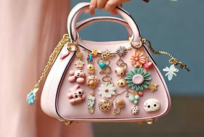 女人的包包挂饰都是那么可爱 - 女人的包包挂饰都是那么可爱的