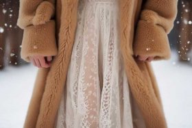 蕾丝连衣裙搭配什么外套好看（蕾丝连衣裙搭配什么外套好看图片冬季）