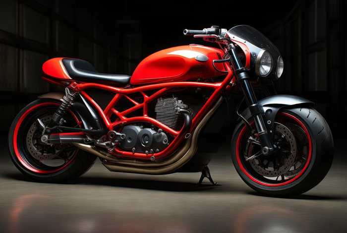 酷奇摩托车；酷奇摩托车改装图片