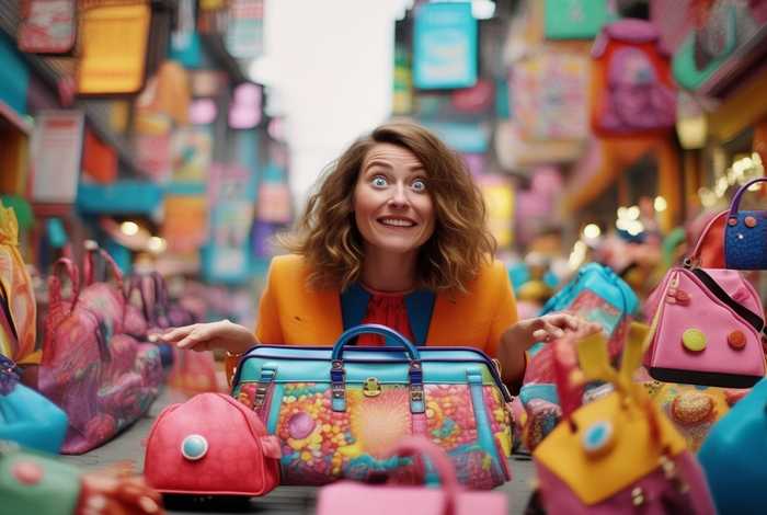 女人买包包的搞笑说说（女人买包包的搞笑说说文案）