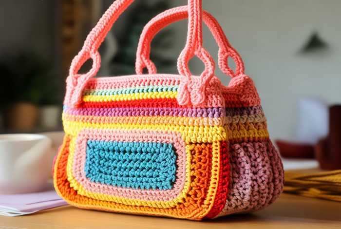 女士斜挎包钩织教程;女士斜挎包钩织教程双线 女士斜挎包钩织教程;女士斜挎包钩织教程双线