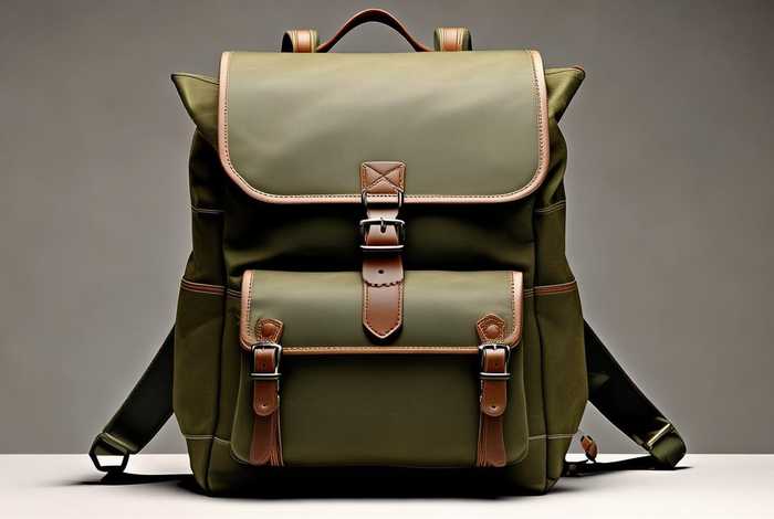 男士帆布双肩背包图片高清 - 男士帆布双肩背包图片高清大图