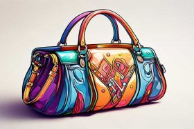 漂亮包包简笔画图片（漂亮包包简笔画图片彩色）