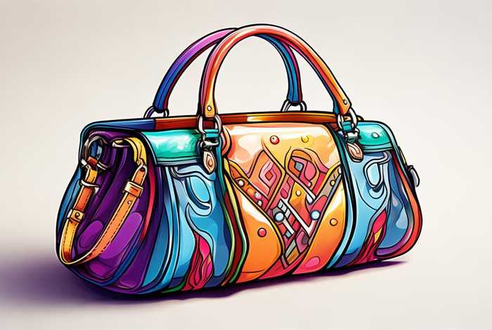 漂亮包包简笔画图片（漂亮包包简笔画图片彩色）