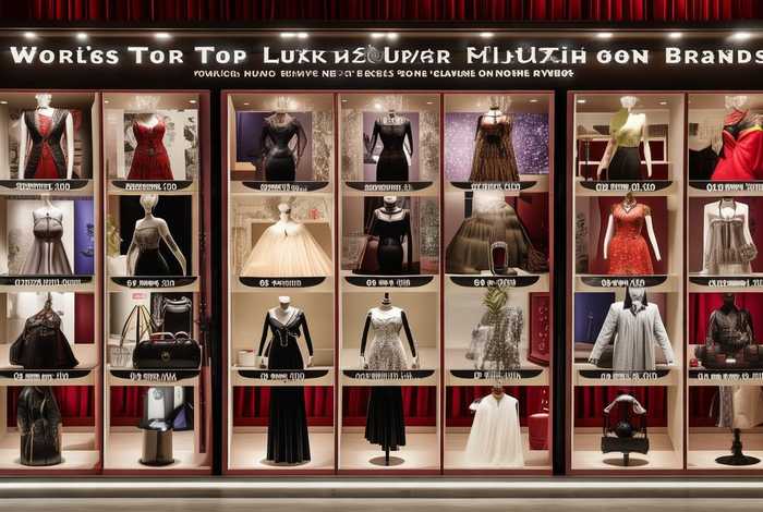 国际服装十大奢侈品排名图片，国际服装十大奢侈品排名图片及价格