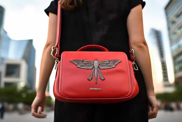 女士斜挎包新款品牌红蜻蜓、女士斜挎包新款品牌红蜻蜓标志