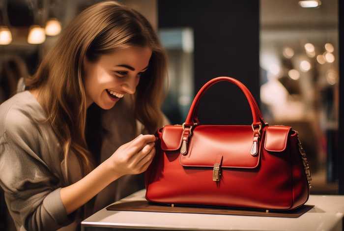女生买包图片（女生买包图片真实）