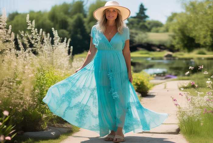 女士中老年夏季服装 - 女士中老年夏季服装图片