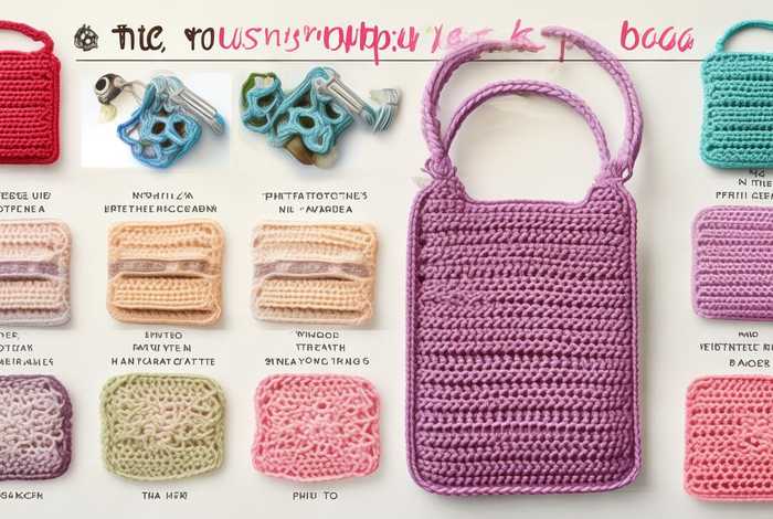 女士手机包包钩织步骤图解、女士手机包包钩织步骤图解大全