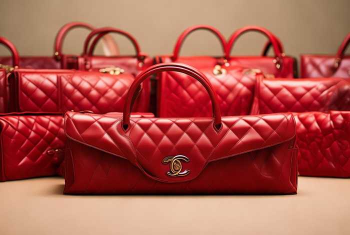 红色香奈儿女士包图片 红色香奈儿女士包图片大全