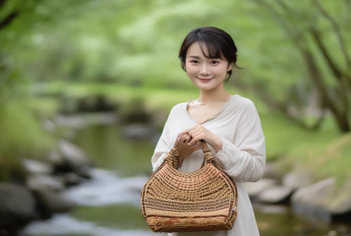 女士手拿布包；女士手拿布包图片