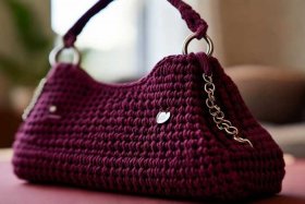 女士斜挎包包钩法（女士斜挎包包钩法视频）