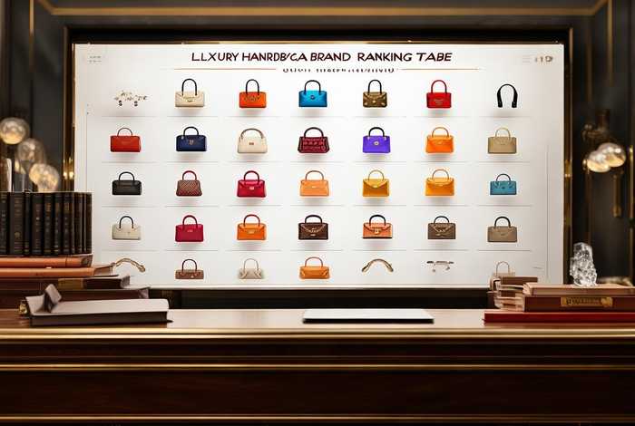 奢侈包包品牌排行榜表，奢侈包包品牌排行榜表格