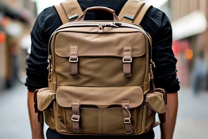 男士帆布双肩背包图片欣赏 - 男士帆布双肩背包图片欣赏大全