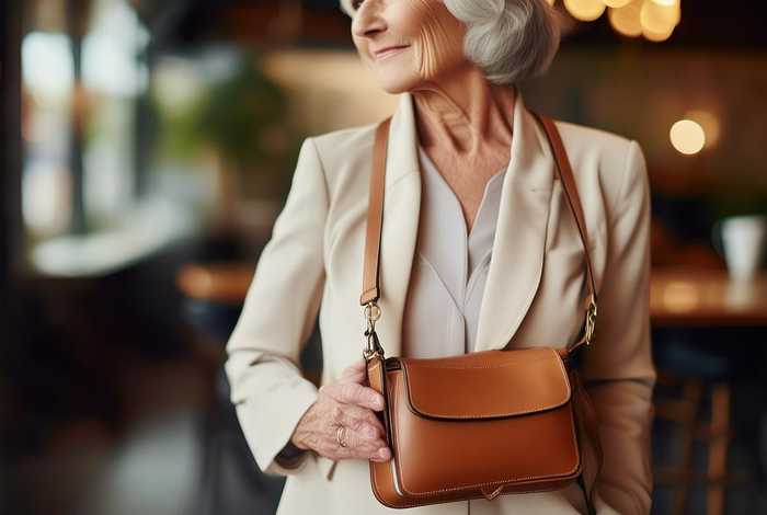 女士斜挎包真皮包50-60岁 女士斜挎包真皮包50-60岁可以穿吗