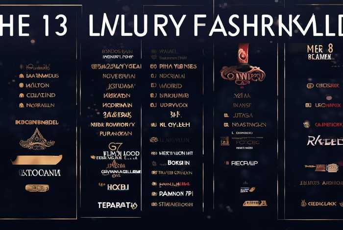 男装奢侈品牌30排行榜图标，男装奢侈品牌30排行榜图案