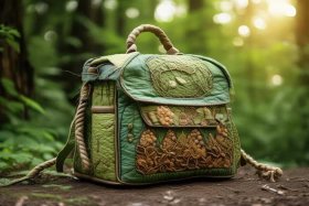 环保手工包包 - 环保背包手工