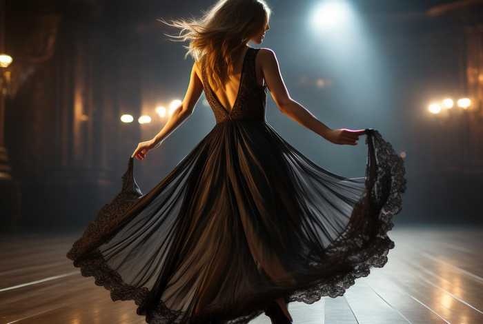 黑色蕾丝露肩连衣裙跳舞、黑色蕾丝露肩连衣裙跳舞视频大全