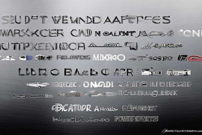 汽车品牌英文 - 汽车品牌英文名称大全