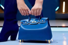 女人我最大蓝心湄包包爱马仕；女人我最大蓝心湄靴子