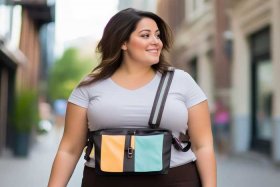 胖的人适合背斜挎包吗；胖的人适合背斜挎包吗女生