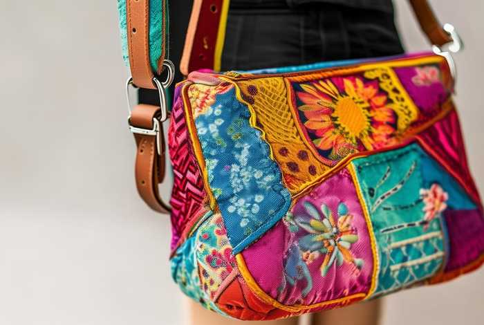 女式包 斜挎包的拼布做法，女士斜挎包的做法