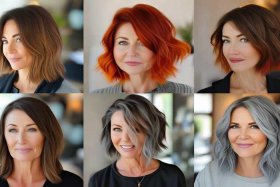 今年流行的发型女30到40岁图片；今年流行的发型女30到40岁图片视频