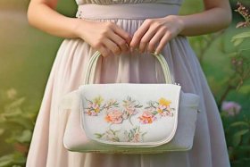 女士手提小花布包、女士手提小花布包图片