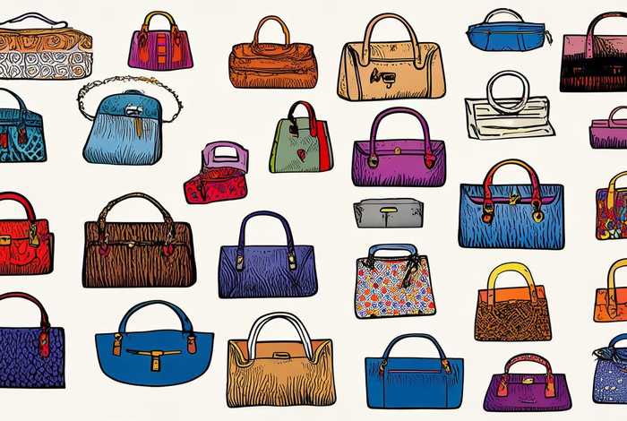 女士手提包图片大全（女士手提包图片大全简笔画）