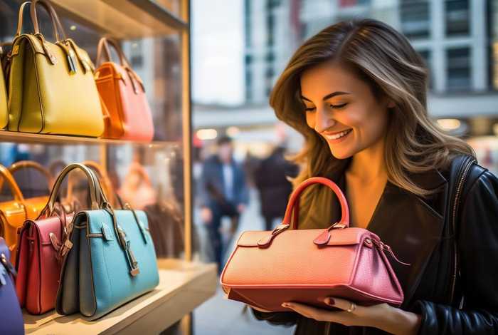 女人买包的图片真实；女人买包的图片真实大全
