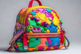 卡通材质包包，卡通材质包包怎么做