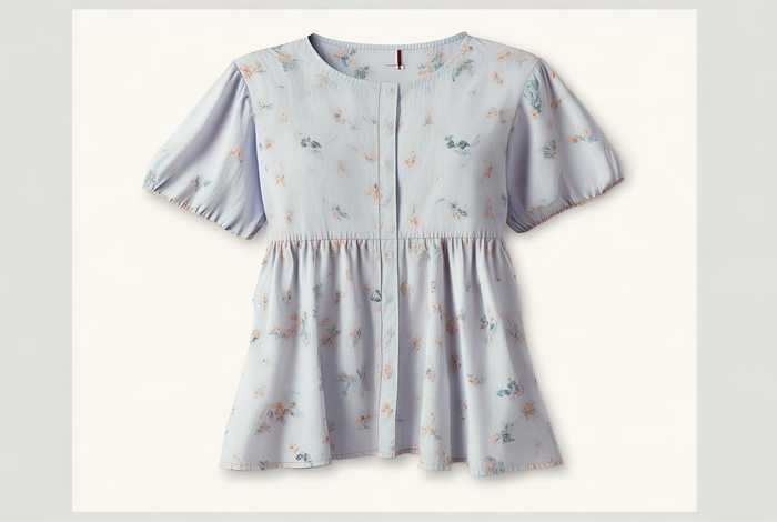 女式短袖衬衫款式图 - 女式短袖衬衫款式图片