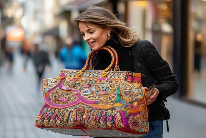 女士时尚包包太重得病 - 女人时尚包包