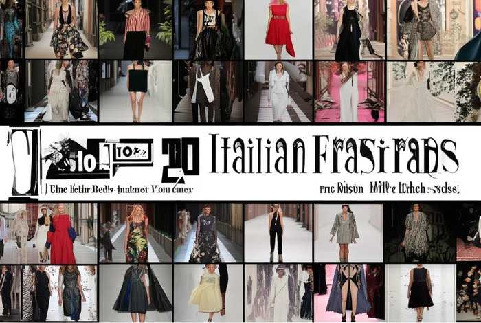 意大利服装品牌前20名有哪些 - 意大利服装品牌前20名有哪些牌子