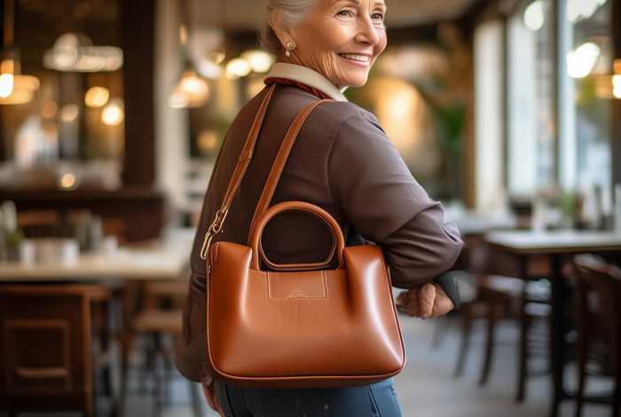 中老年女包斜挎包、中老年斜挎包女包真皮