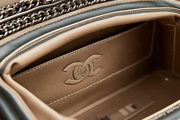香奈儿leboy正品细节图，香奈儿leboy正品内里细节图