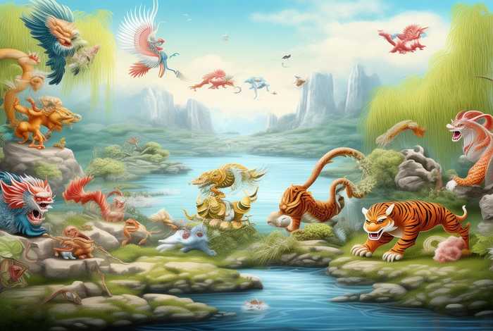 中国的十大瑞兽有哪些、中国的十大瑞兽有哪些动物