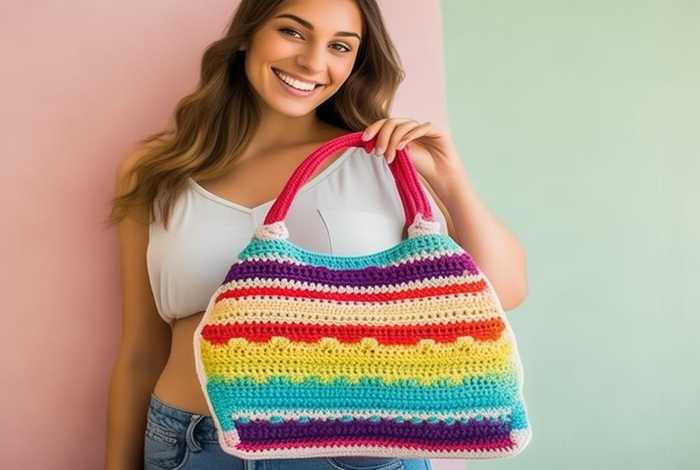 最好看的包包钩法教程女孩背的包包 - 最好看的包包钩法教程女孩背的包包图片