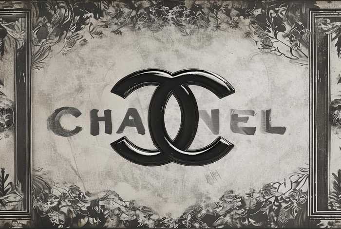 香奈儿标志图片壁纸；香奈儿标志图片壁纸复古