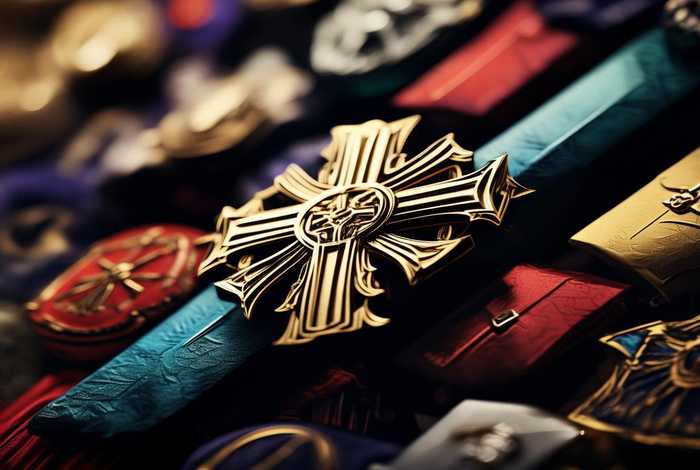 奢侈品牌标志图片 十字；奢侈品品牌标志大全 中文图片logo