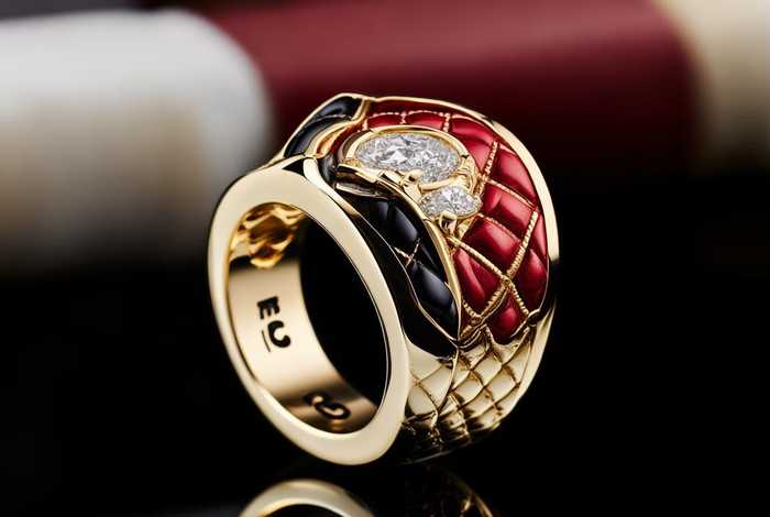 香奈儿菱格戒指有几种颜色，香奈儿菱格戒指参数